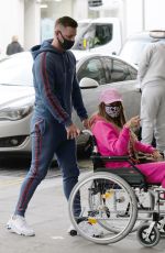 KATIE PRICE Out at Chelsea and Westminster Hospital 11/10/2020
