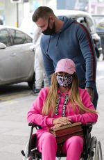 KATIE PRICE Out at Chelsea and Westminster Hospital 11/10/2020