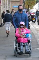 KATIE PRICE Out at Chelsea and Westminster Hospital 11/10/2020