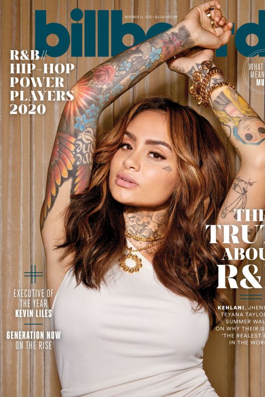KEHLANI, JHENE AIKO, TEYANA TAYLOR and SUMMER WALKIERin Billboard Magazine, November 2020