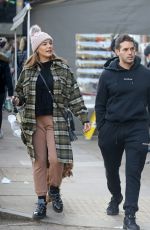 KELLY BROOK and Jeremy Parisi Out with Their Dog in Hampstead 11/07/2020