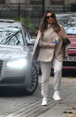 KELLY BROOK Arrives at Global Radio in London 11/18/2020