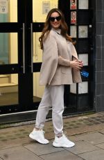 KELLY BROOK Arrives at Global Radio in London 11/18/2020