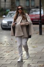 KELLY BROOK Arrives at Global Radio in London 11/18/2020