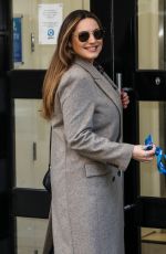 KELLY BROOK Arrives at Global Studios in London 11/26/2020