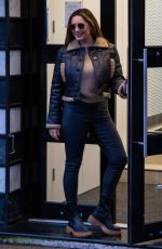 KELLY BROOK Arrives at Heart FM Radio in London 11/20/2020