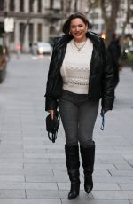KELLY BROOK at Heart Radio in London 11/25/2020
