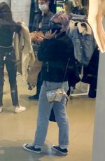 KELLY OSBOURNE Shopping at The Grove in Los Angeles 11/10/2020