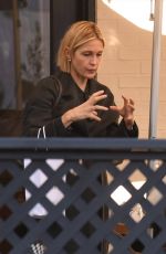 KELLY RUTHERFORD Out for Lunch at Porta Via Restaurant in Beverly Hills 11/10/2020