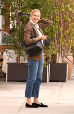 KELLY RUTHERFORD Out with Her Dog in Beverly Hills 11/05/2020