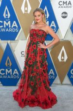 KELSEA BALLERINI at 2020 CMA Awards at Music City Center in Nashville 11/11/2020
