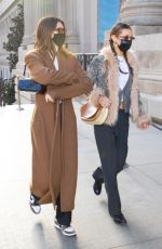 KENDALL JENNER and BELLA HADID Out for Lunch in New York 11/19/2020