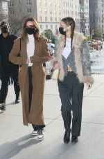 KENDALL JENNER and BELLA HADID Out for Lunch in New York 11/19/2020