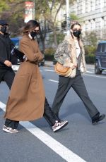 KENDALL JENNER and BELLA HADID Out for Lunch in New York 11/19/2020