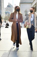 KENDALL JENNER and BELLA HADID Out for Lunch in New York 11/19/2020