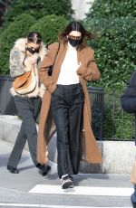 KENDALL JENNER and BELLA HADID Out for Lunch in New York 11/19/2020