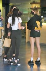 KENDALL JENNER and HAILEY BIEBER at Earthbar in West Hollywood 11/06/2020