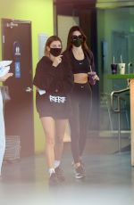 KENDALL JENNER and HAILEY BIEBER at Earthbar in West Hollywood 11/06/2020