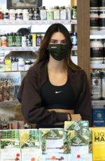 KENDALL JENNER and HAILEY BIEBER at Earthbar in West Hollywood 11/06/2020