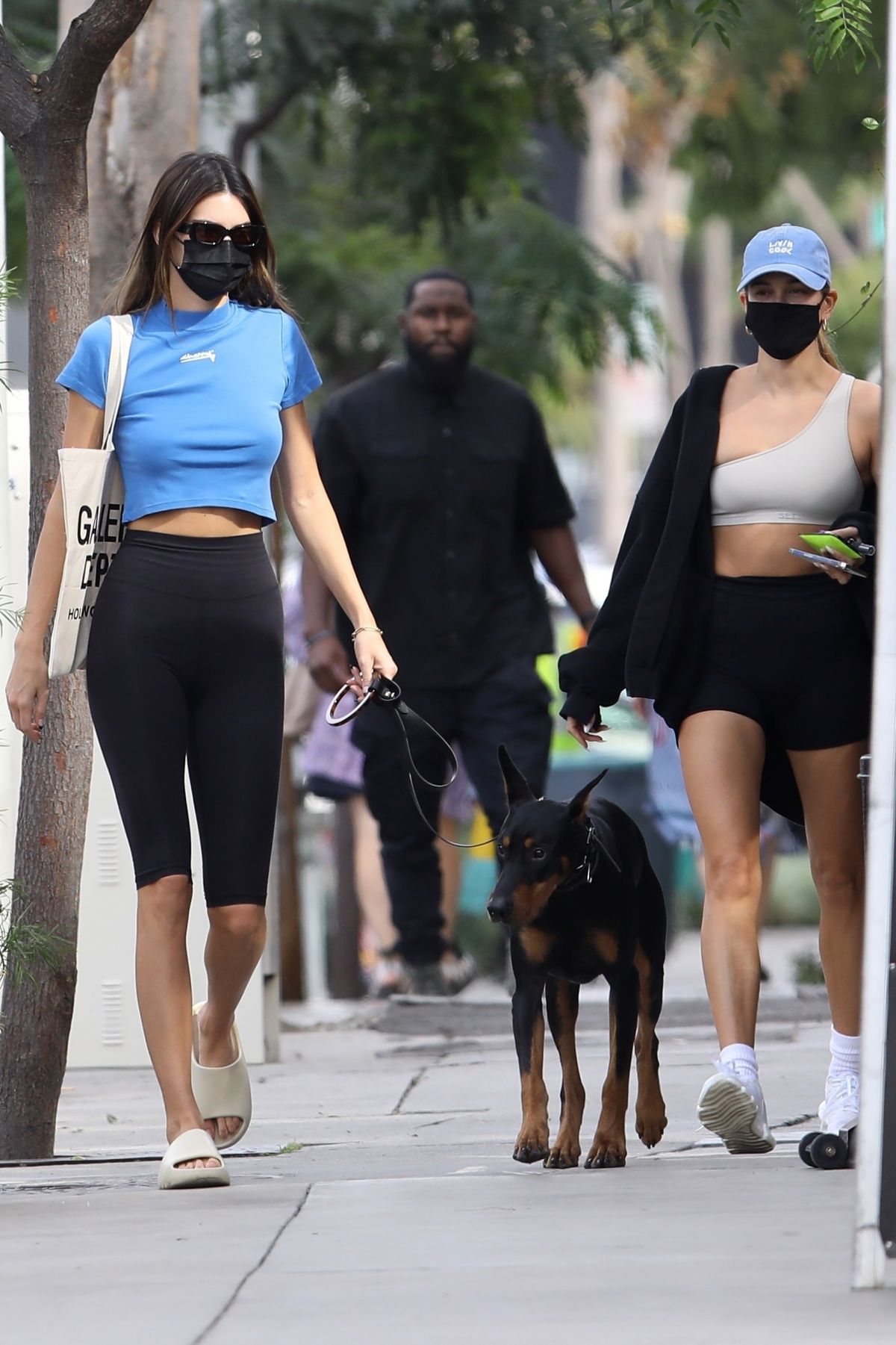 KENDALL JENNER and HAILEY BIEBER Out for Lunch at Zinque Cafe in West ...