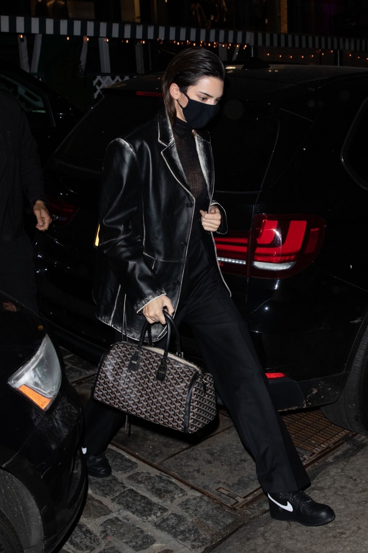 KENDALL JENNER Leaves Givenchy Campaign Shoot in New York 11/21/2020 ...