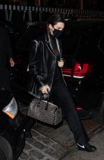 KENDALL JENNER Leaves Givenchy Campaign Shoot in New York 11/21/2020