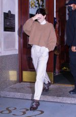 KENDALL JENNER Leaves Her Apartment in New York 11/20/2020