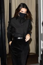 KENDALL JENNER Night Out in New York 11/19/2020