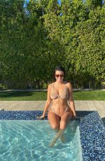 KHLOE KARDASHIAN in Bikini at a Pool - Instagram Photos 11/26/2020