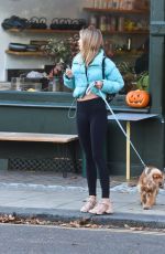 KIMBERLEY GARNER Out with Her Dog in London 11/08/2020