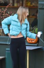 KIMBERLEY GARNER Out with Her Dog in London 11/08/2020