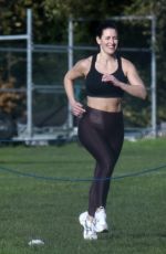 KIRSTY GALLACHER Workout in Richmond 11/13/2020