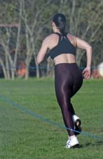 KIRSTY GALLACHER Workout in Richmond 11/13/2020