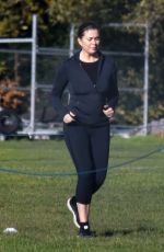 KIRSTY GALLACHER Workout in Richmond 11/13/2020