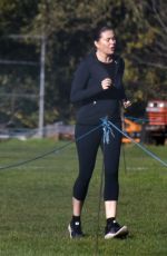 KIRSTY GALLACHER Workout in Richmond 11/13/2020