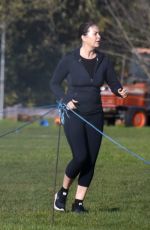 KIRSTY GALLACHER Workout in Richmond 11/13/2020
