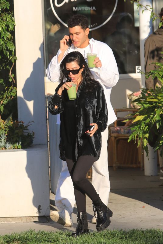 KOURTNEY KARDASHIAN and Fai Khadra Out in Los Angeles 11/12/2020