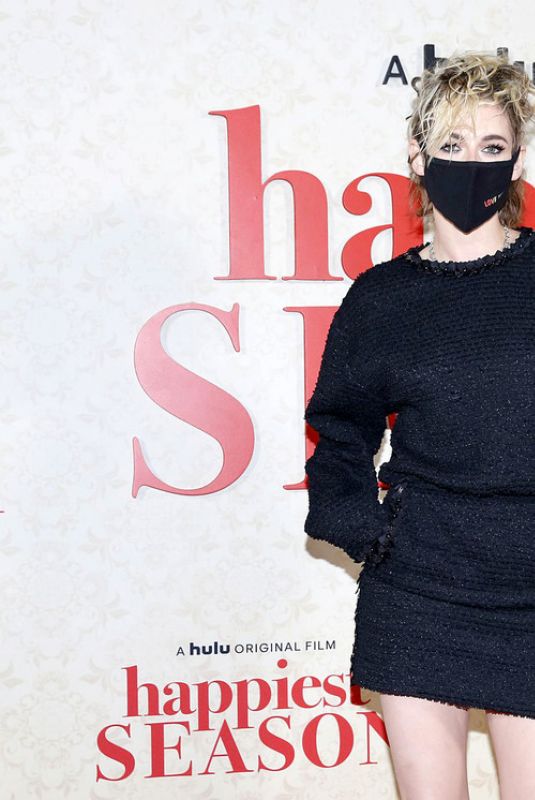 KRISTEN STEWART at Happiest Season Drive-In Premiere in Los Angeles 11/17/2020