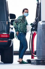 KYLE RICHARDS at a Gas Station in Los Angeles 11/02/2020