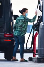 KYLE RICHARDS at a Gas Station in Los Angeles 11/02/2020