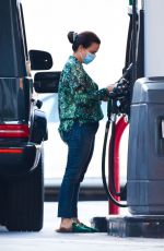 KYLE RICHARDS at a Gas Station in Los Angeles 11/02/2020