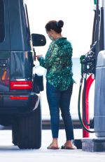 KYLE RICHARDS at a Gas Station in Los Angeles 11/02/2020