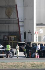KYLIE JENNER Arrives on Her Private Jet in Los Angeles 11/02/2020