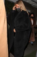 KYLIE JENNER Leaves Giorgio Baldi in Santa Monica 11/13/2020