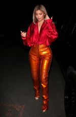 KYLIE JENNER Out for Dinner in Beverly Hills 11/14/2020
