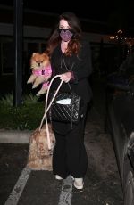 KYLIE RICHARDS and LISA VANDERPUMP Out for Dinner in Bel Air 11/05/2020