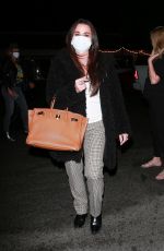 KYLIE RICHARDS and LISA VANDERPUMP Out for Dinner in Bel Air 11/05/2020
