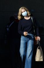 KYRA SEDGWICK in DEnim Shopping at Gelsons in Los Angeles 11/29/2020