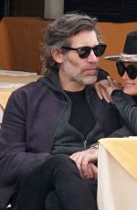 LAETICIA HALLYDAY and Jalil Lespert Out in Rome 11/02/2020