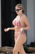 LARSA PIPPEN in Bikini at a Pool in Ft. Lauderdale 11/10/52020